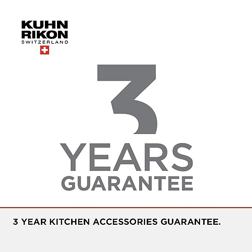 Kuhn Rikon Ratchet Spice Grinder, Ceramic Mill for Salt and Pepper, Red