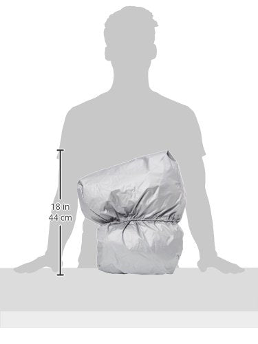 [Australia - AusPower] - Topeak MTX Trunk Bag EXP & DXP Bicycle Trunk Bag Rain Cover , Silver, 4.5cm x 25.15 x 10.67 