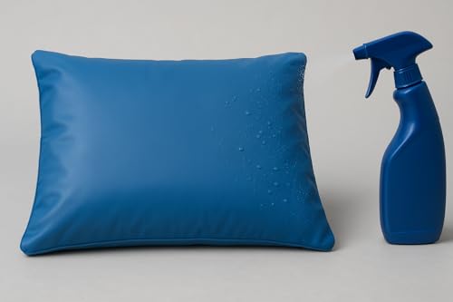 Washable Waterproof Hospital Cover for Pillows 80 x 80 cm, Oeko-Tex Certified, Made in the EU, Autoclavable, Hospital Quality (1 x 80 x 80 cm) 80x80 1