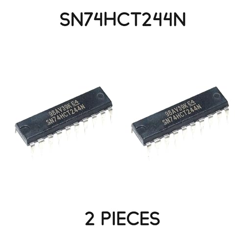 Pack of 2 SN74HCT244N 74HCT244 DIP Optical Buffer and Line Driver with 3-State Outputs