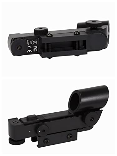 Red Dot Finderscope,Astronomical Telescope Star Pointer Viewfinder Star Finder Scope with 4 pcs Slide-in Bracket,Compatible with Most Astronomical Telescopes