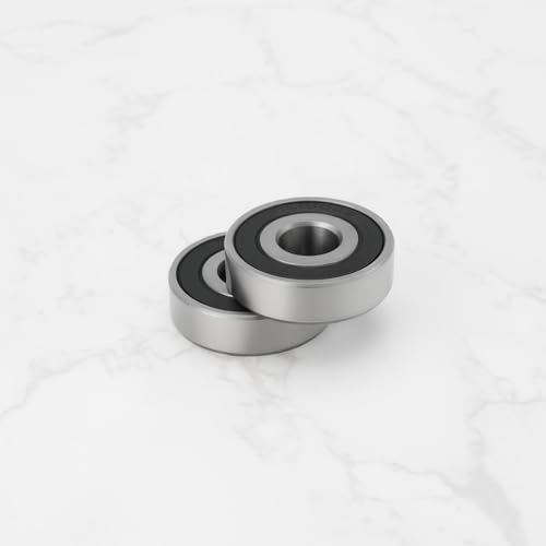 SG Store 4Pcs Deep Groove Ball Bearing Double Sealed Industrial Bearings 16100-2RS for Bicycle Scooter Supermarket Shopping Cart 28x10x8mm