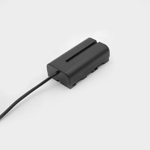 Hirose 4 Pin Male to NP-F970/F750/F570/F550 Dummy Battery Power Cable Compatible with Sony L Series, Atomos Shogun Inferno Ninja, BMPCC 6K Pro, Zoom F6, SmallHD, Portkeys Monitors, 90cm
