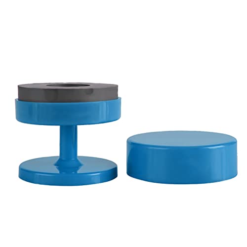 Magnetic Dental Drill Holder, Portable Professional Dental Drill Tray, Cupule Organiser, Drill Stand, Suction Plate for Dentist Lab Instruments, Metal Accessories (Blue) Blue