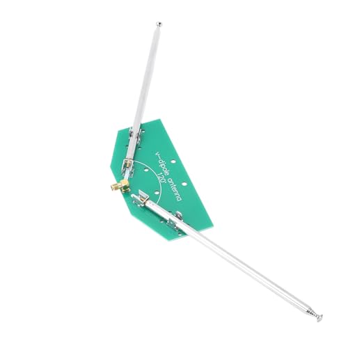 Telescopic V Dipole Antenna 97cm Length Adjustable Frequency 78M-415MHz SMA Female Interface Silver Alloy Contacts for Aviation Applications