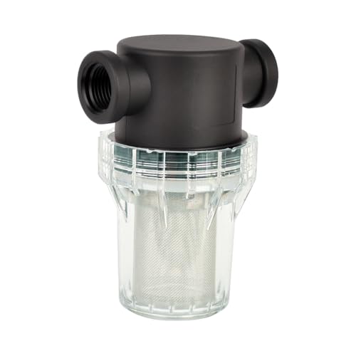 Generic 1/2-inch female NPT water pump T strainer with 40 mesh filter screen
