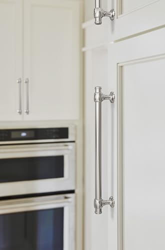 Amerock BP36768PN | Winsome 7-9/16 inch (192 mm) Center-to-Center Polished Nickel Cabinet Pull | Kitchen Cabinet Hardware | Furniture Hardware | Drawer Handle