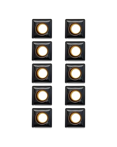 Zorqon SCMT432 SCMT120408 carbide turning inserts, 10-piece set with square cutting tips