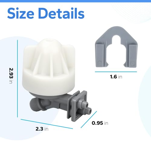 FATCANMA 7187065 nozzle and venturi assembly for Whirlpool Kenmore water softener