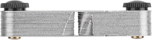 Alloy Steel Radius Gauge, R 1-7 mm Radius Templates Measuring Wedge, Precision Radius Gauge for Concave/Convex Arcs, Industrial Applications