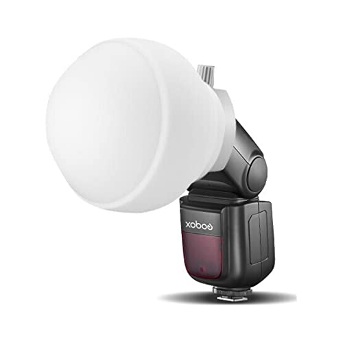 Godox ML-CD15 Diffusion Dome Kit, Silicone Flash Diffuser with 3 Adapters