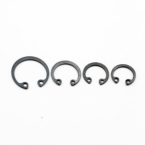 Huzstar internal and external retaining ring circlip set, 225-piece assortment box