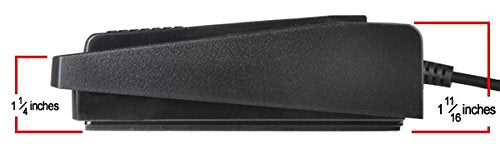 ECS USB Computer Foot Pedal for use with VLC Media Player