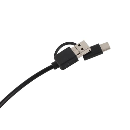 USB Endoscope Camera 1280x720 HD 3.9mm Lens 6 LED Tube Inspection Compatible with Smartphones 1 Meter Soft Wire