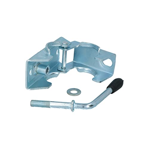 Carpoint Clamp Holder for Jockey Wheel Diameter 48 mm Silver