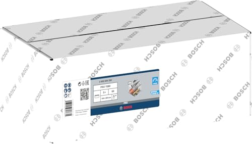 Bosch 2608608Z80 Sanding Belt for Stainless Steel 60, Green, 100 x 285 mm Grit 60