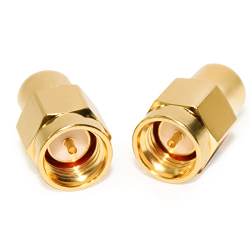 TOJOIN SMA Plug Load RF Termination Load DC to 8GHz/18GHz 50ohm Coaxial SMA Termination Resistor Load Plug RF Test Equipment Connection Adapter (SMA 8GHZ-2PCS) 2PCS CF-SMA-50-1 8GHZ