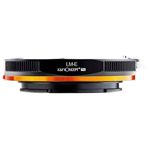 K&F Concept Lens Mount Adapter Compatible for Leica M Lens to Alpha Nex E-Mount Camera Body with Matting Varnish Design