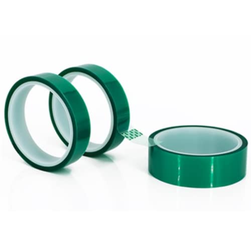 [Australia - AusPower] - Green High Temp Powder Coating Tape (2.5" x 72 Yards) 1 2.5" x 72 Yards 