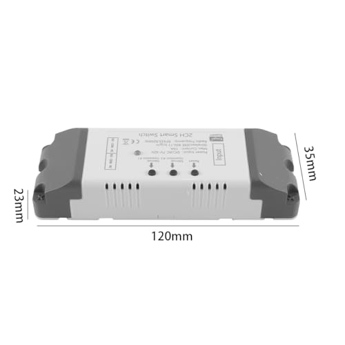 2-Channel WiFi Electric Linear Actuator Controller – Smart Relay (DC12V/24V, Voice Assistant Compatible)