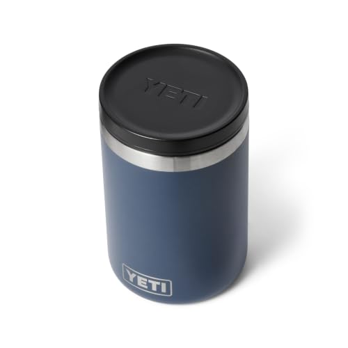 YETI Rambler 16 oz Food Jar, Vacuum Insulated, Stainless Steel, With Airtight Lid, Navy