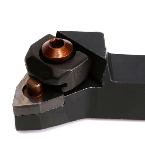 Maizoon CNC Internal Lathe Threading Boring Bar Holder WWLNR1616H08/WWLNR1616K08 16X100mm CNC Turning Tool+Wrench+WNMG080 4 Blades Stainless Steel High Grip Impact DZ15