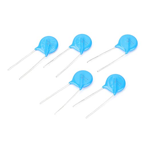 Varistors Set of 50 10D431K 10mm Diameter 430V Resistance Capacitor Electronic Fun Kit for Hobby Projects