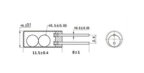 [Australia - AusPower] - LC LICTOP Electronics Metal Ball Tilt Shaking Position Switches SW-520D Vibration Switch 20pcs 