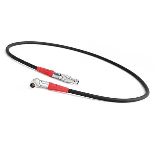 Cforce Lens Motor Cable Elbow 4 pin Male to 0B 4 pin Male for Arri LBUS FIZ MDR Wireless straight-elbow