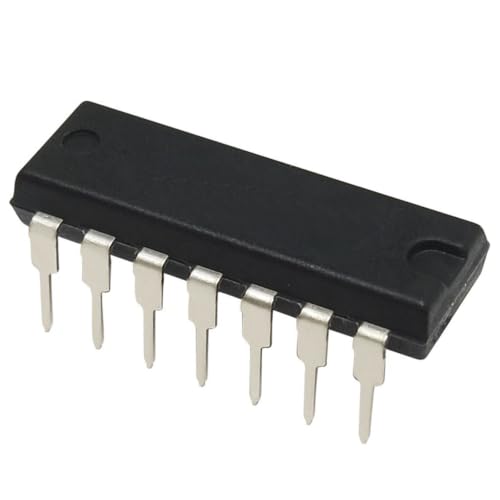 SN74AHCT125N Quadruple Bus Buffer Gate Outputs IC DIP-14 Pack of 10 | 3-state 4.5 V to 5.5 V operating voltage, high-speed CMOS logic block