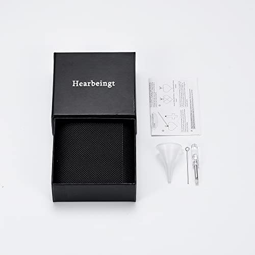 Hearbeingt Heart Urn Bracelet for Ashes Cremation Jewelry for Women Colorful