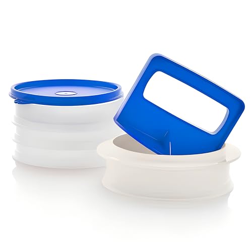 Tupperware Hamburger Press Set