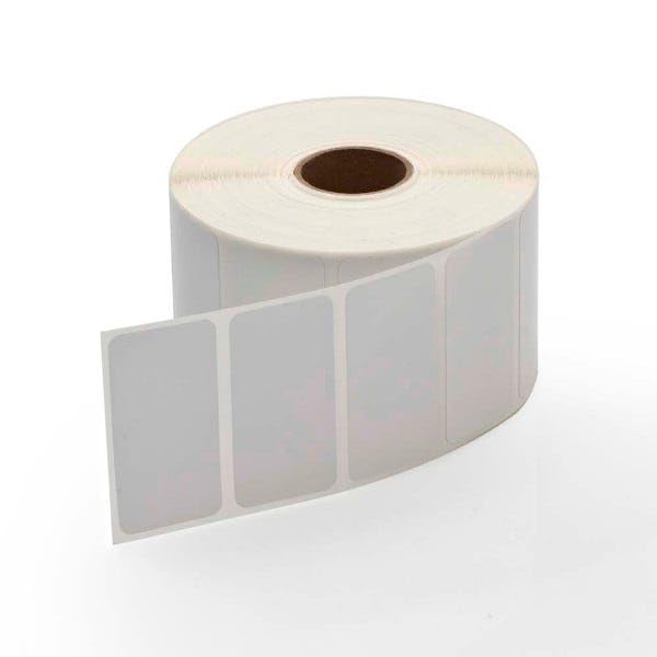 2" x 1" Retail Price Labels - Direct Thermal Labels - 1" Core - 1280 Labels Per Roll - Perforated - 4" OD