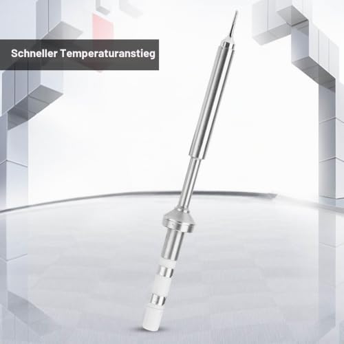 Stainless Steel Soldering Tips Mini Soldering Iron Replacement Tips for TS100 Soldering Iron (TS100-C1)