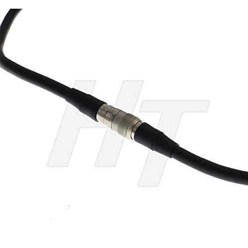 HangTon Hirose 12 Pin Male to 12 Pin Female Extension Cable for Canon Fujinon ENG Lens (10m) 10m