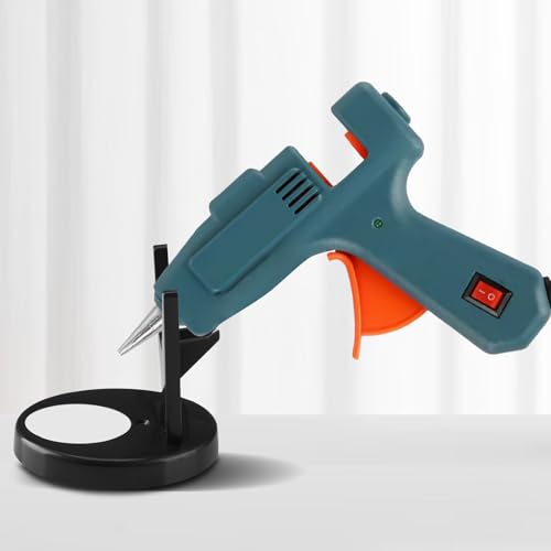 HiempTru 4-pack hot melt glue gun stands with non-stick pads for adhesive dispenser accessories