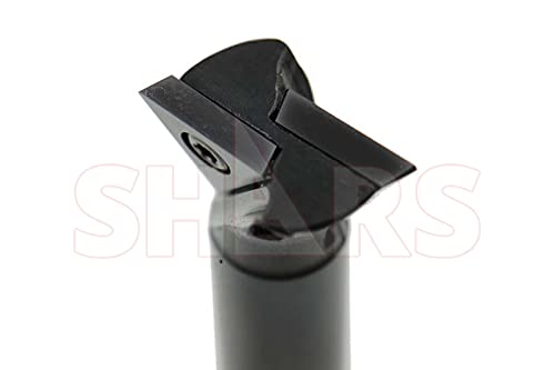 Shars 3/4" Indexable 60 Degree Dovetail Cutter TDEW Insert 404-1902 P]