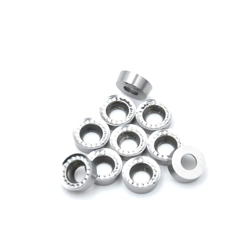RCGT1003MO-ALU Indexable Inserts, HM Indexable Inserts for Machining Aluminum or Non-ferrous Metals (Pack of 10) RCGT1003MO-AL