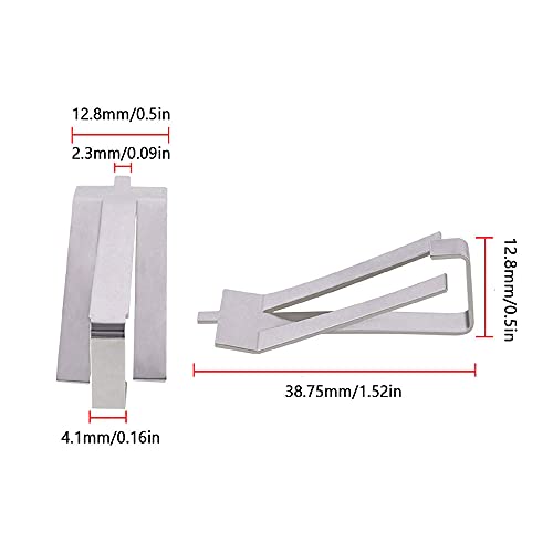 3D Printer Fix Clamps Glass Bed Spring Turn Clips Compatible with Ender 3 Pro, Ender 3 V2, Ender 3S, Ender 5 Pro CR-20 PRO 3D Printer and Other 3D Printer 40PCS 40