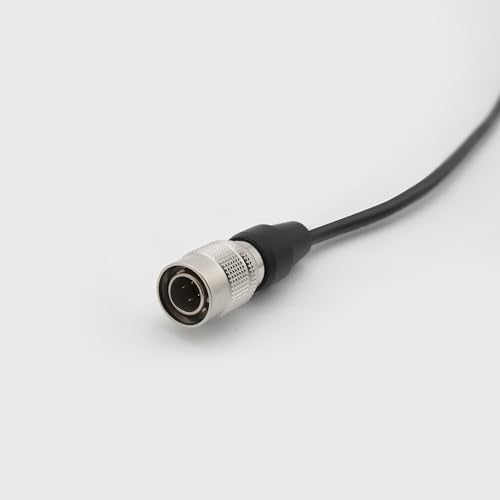 Hirose 4 Pin Male to NP-F970/F750/F570/F550 Dummy Battery Power Cable Compatible with Sony L Series, Atomos Shogun Inferno Ninja, BMPCC 6K Pro, Zoom F6, SmallHD, Portkeys Monitors, 90cm