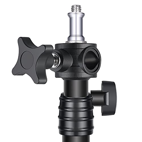 Neewer Wall Mounting Boom Arm 15-23.6 inches/38-60 Centimeters Adjustable Length with 1/4 inch to 3/8 inch Universal Adapter for Photo Studio Video Light, Monolights Photography 23.6 inches/60cm