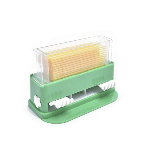 [Australia - AusPower] - Dental Disposable Micro Applicator Tip Brush Dispenser with 100 Applicators 