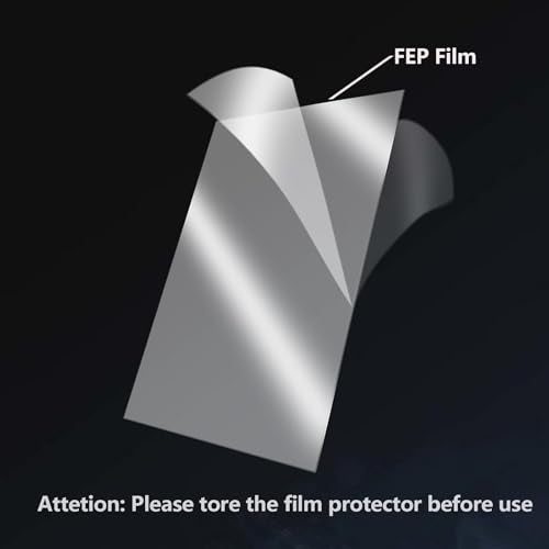6PCS FEP Film 210X150X0.15mm, FEP Release Film for ELEGOO Mars 5, Mars 5 Ultra, Mars 4, Mars 4 Ultra, Mono 4, Mono 4 Ultra, Mono 2 Resin 3D Printers Accessories