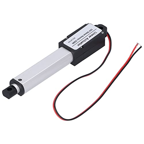 High Speed Linear Actuator, Linear Actuator 50mm Stroke DC 12V Low Noise Internal Limit Switch Mini Linear Motion Actuator ，for Automotive Industrial Medical(Stroke 50mm-4mm/s-150N)