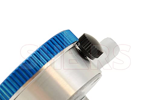 [Australia - AusPower] - Shars 0.25" High Precision Dial Indicator, .0005" Graduation, AGD1 Travel Lug Back 303-3101A P] White .25" x .0005" 303-3101A 
