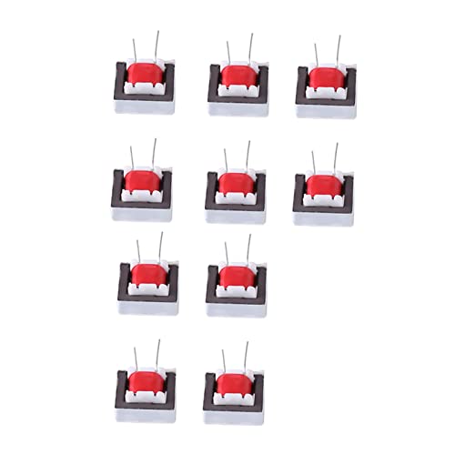 Oumefar 10pcs/pack EI14 High Efficiency Audio Isolation Transformer 600:600 Ohm 1:1 Audio Transformer for Automatic Control Ohm Transformer