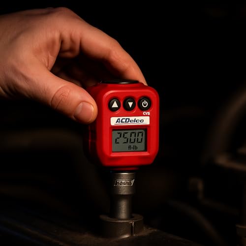 ACDelco ARM602-4A 1/2-inch digital torque adapter, 25–250 ft-lbs, with audible and LED alerts