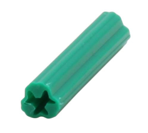 [Australia - AusPower] - CRL 1/4" Hole 1-1/2" Length 10-12 Screw Expanding Plastic Screw Anchors - Package of 100 1-1/2" Green 