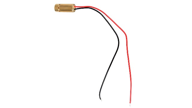 Focusable Laser Module, 2.8-5 V, 650 nm, 5 mW, 9 x 23 mm Diode Module, Red Dot Laser Head Measuring Tool (Line)