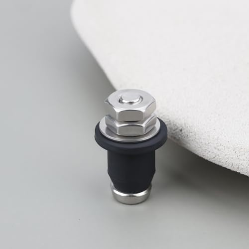 4 Pcs RV Water Tank Level Sensors 5mm Screw In Electronic Probes 5/8 x 1 x 3/8 Inch for Fresh Keeping